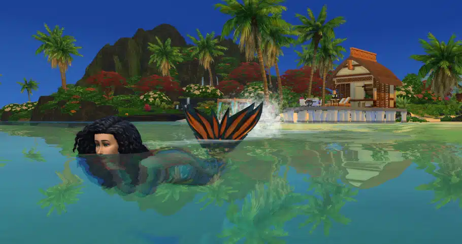 Foto tema: Conheça as habilidades das Sereias no The Sims 4. (Divulgação / Internet)