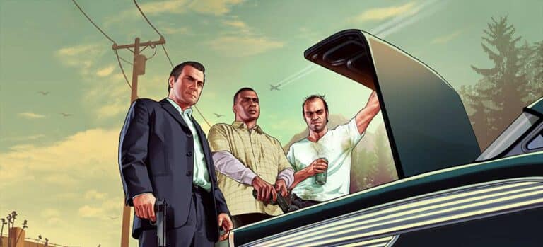 Franklin do GTA 5: Quem é e história completa (Com Spoilers) Imagem oficial da Opção C da missão final de GTA 5.
