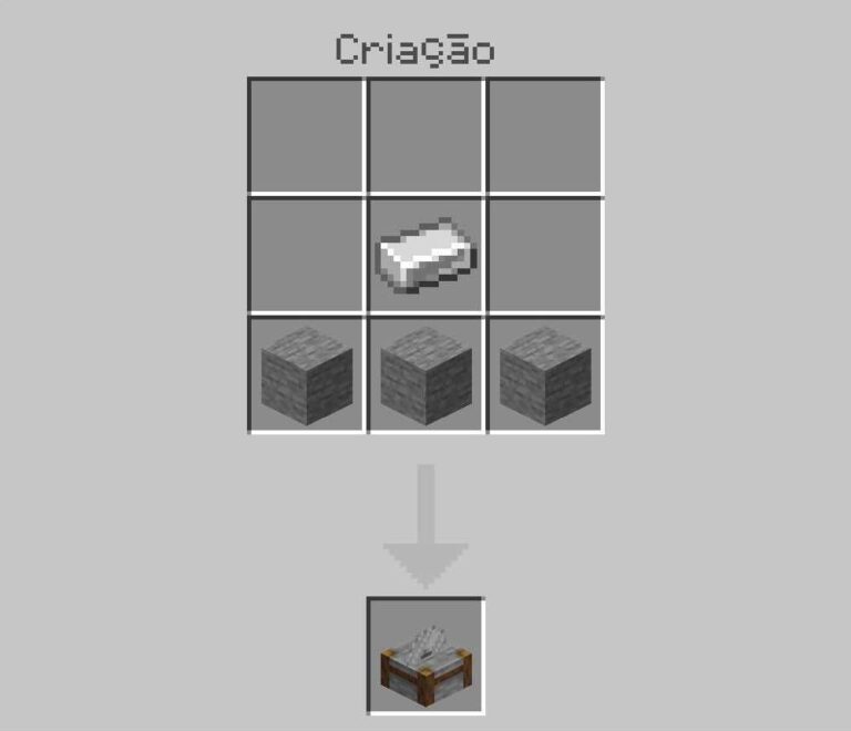Como fazer cortador de pedra no Minecraft Foto tema: Como fazer cortador de pedra Minecraft. (Divulgação / Internet)