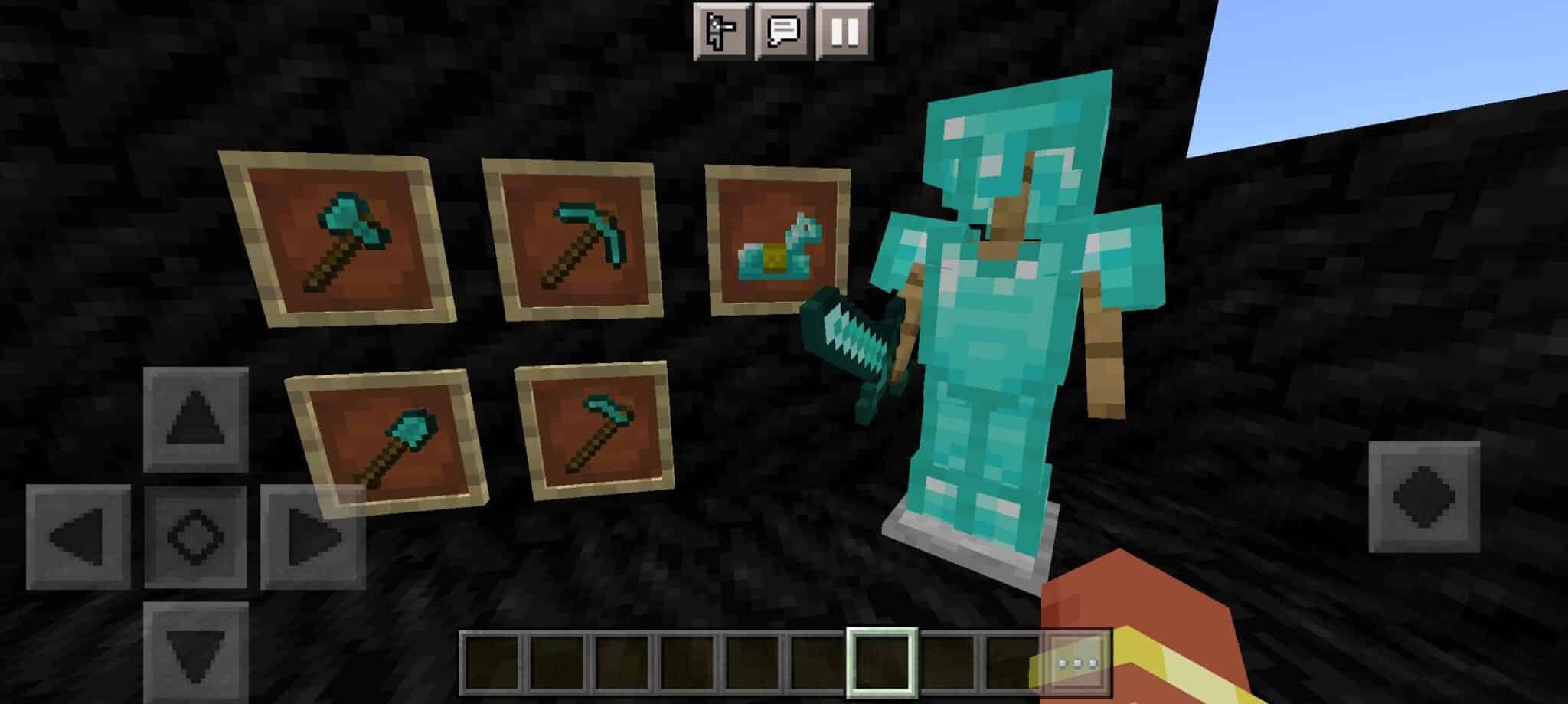 Qual é a camada do diamante no Minecraft Foto tema: O que da pra fazer com Diamante? (Divulgação / Internet)