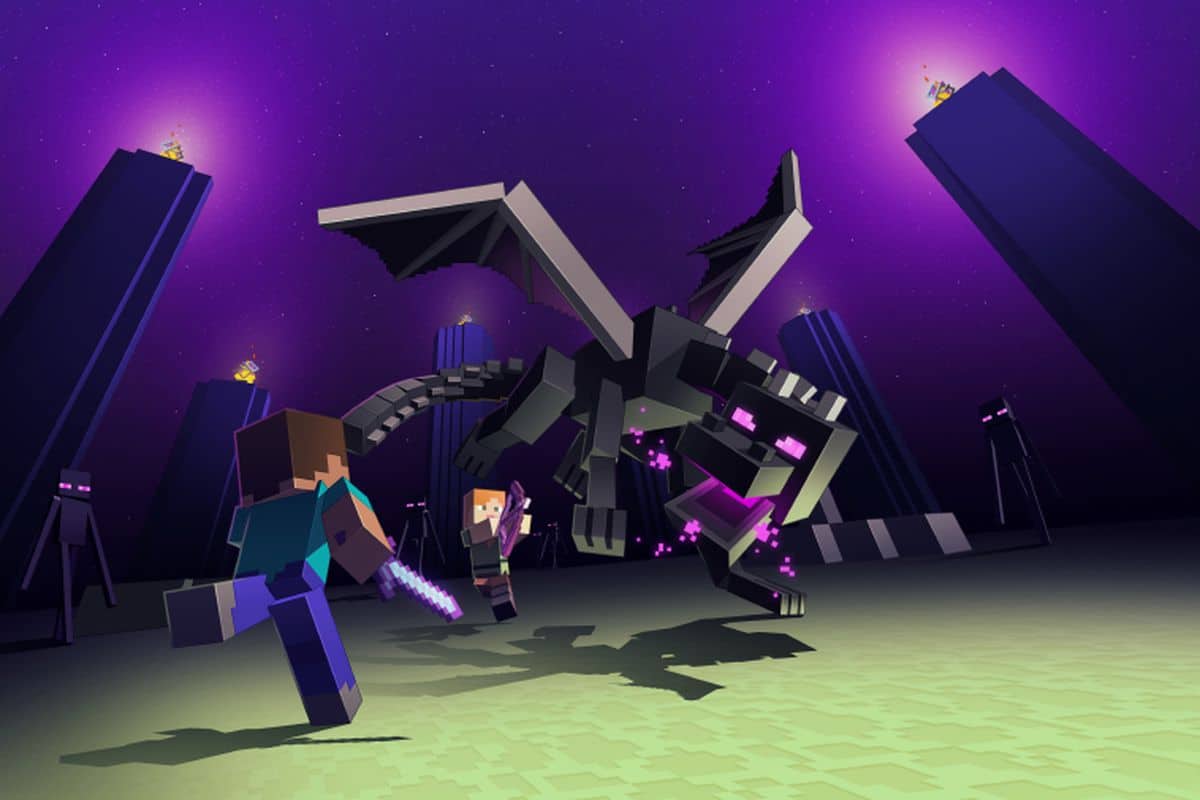 Como fazer o Portal do Fim no Minecraft O End acomoda um grande Dragão da raça dos Endermans que pode eliminar qualquer jogador equipado casualmente.