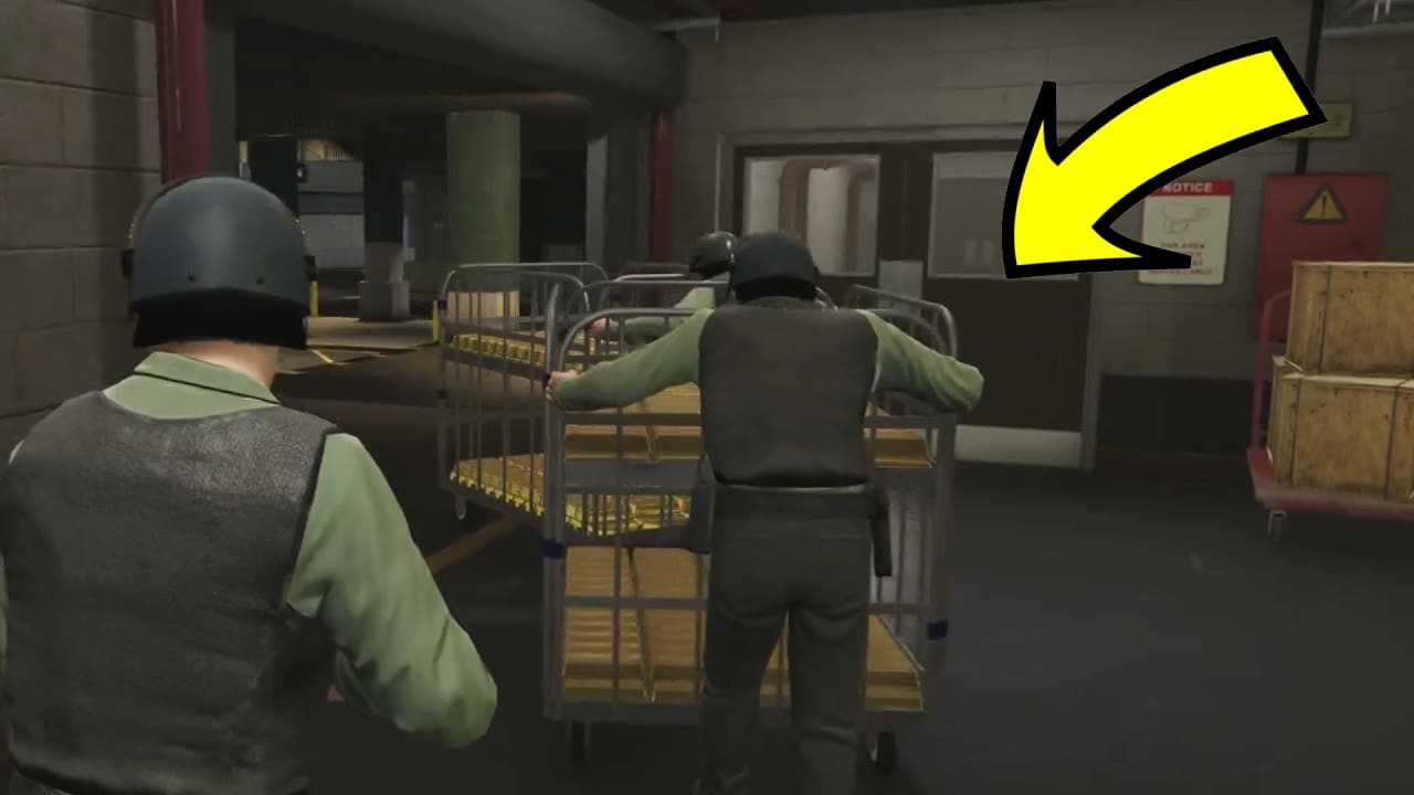 Imagem editada do momento do "Grande Golpe".