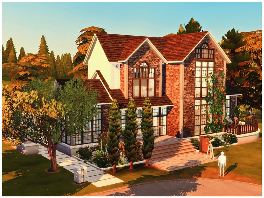 10 Melhores ideias de casas para The Sims 4 Imagem da cada "Dark Wood", uma das 10 melhores ideias de casas para The Sims 4. (Divulgação / Internet)