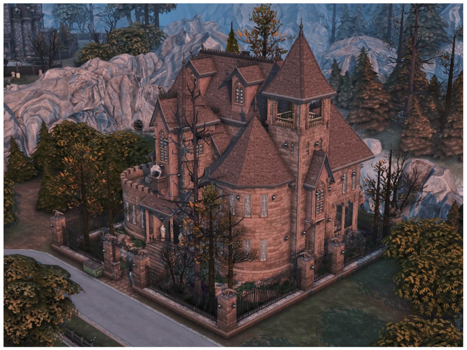 10 Melhores ideias de casas para The Sims 4 Imagem da cada "Casa medieval", uma das 10 melhores ideias de casas para The Sims 4. (Divulgação / Internet)