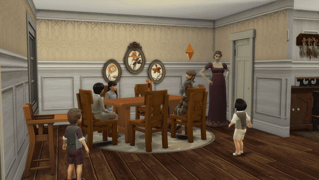 Desafio das Décadas no The Sims 4
