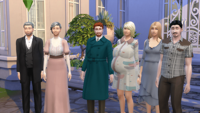 Desafio das Décadas no The Sims 4