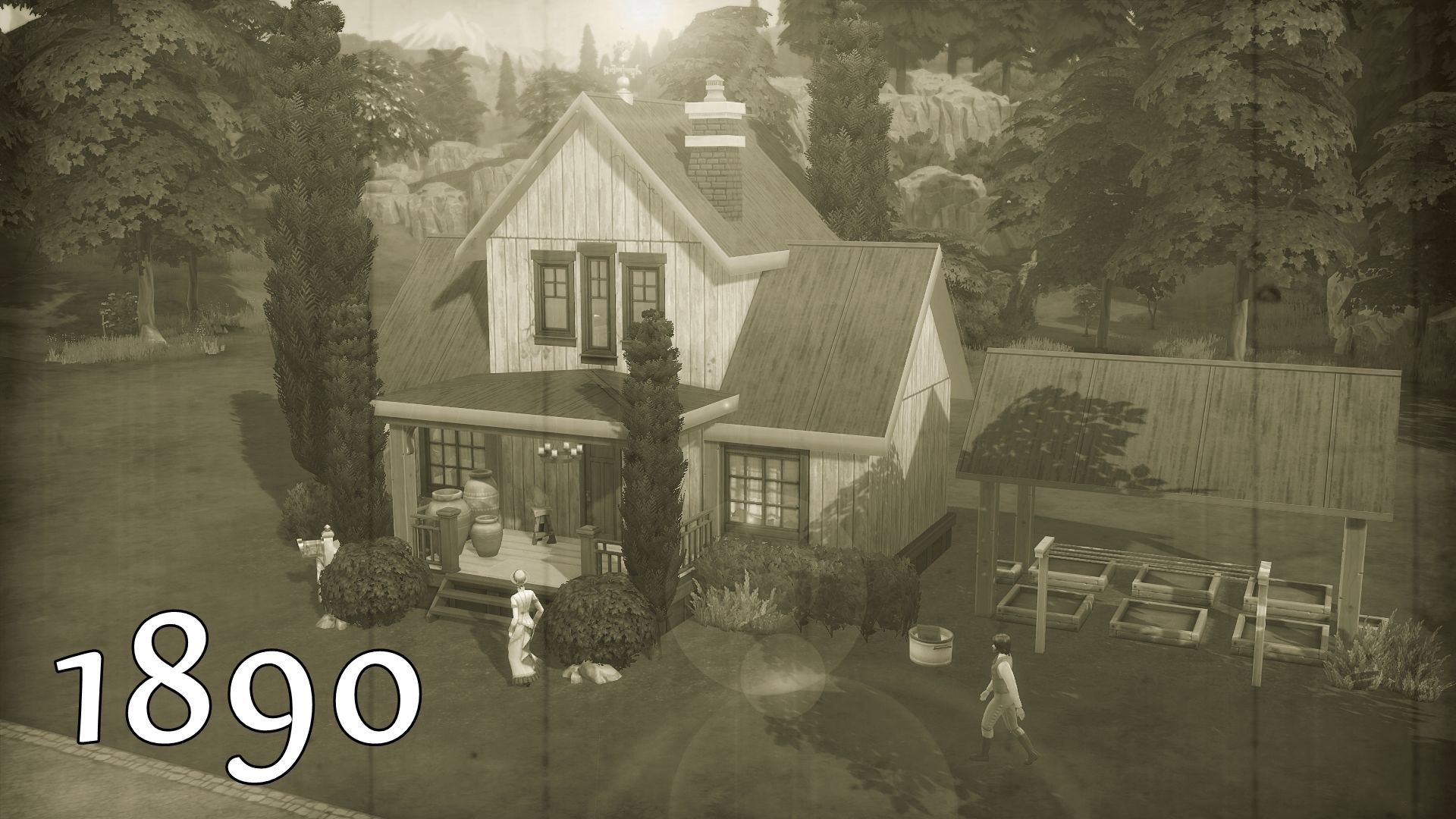 Desafio das Décadas no The Sims 4