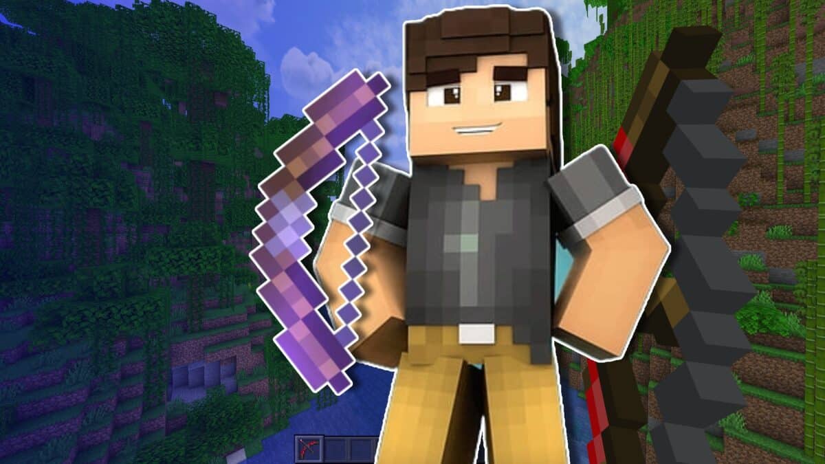 Melhores encantamentos para arco no Minecraft