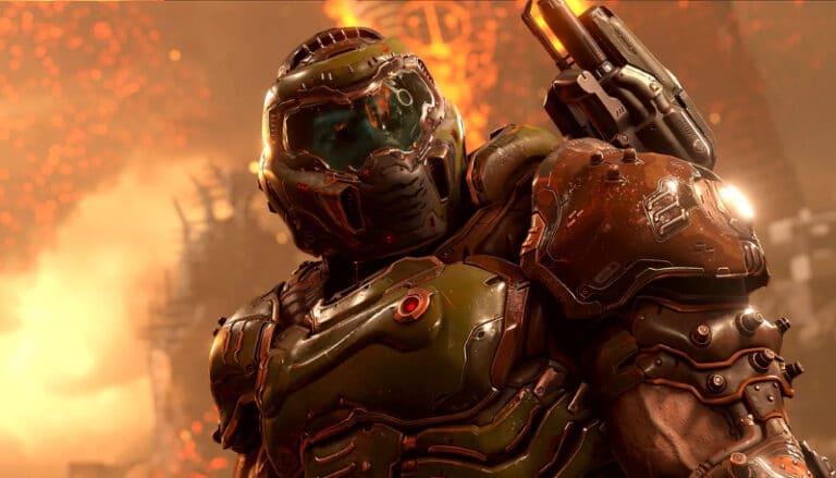 Imagem de gameplay de Doom Eternal