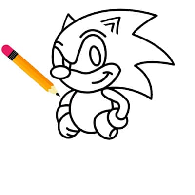 Mais de 50 Desenhos do Sonic para colorir