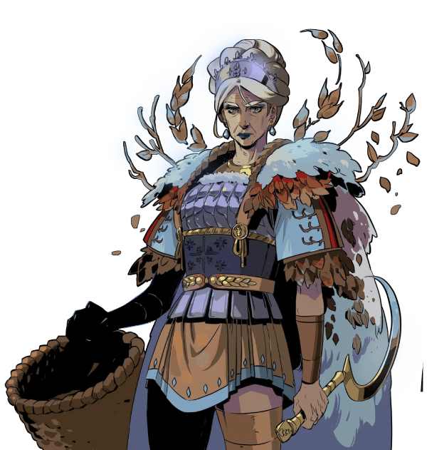 Imagem de Deméter em Hades 2