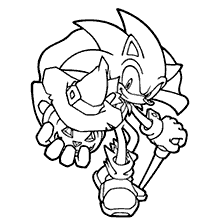 Mais de 50 Desenhos do Sonic para colorir