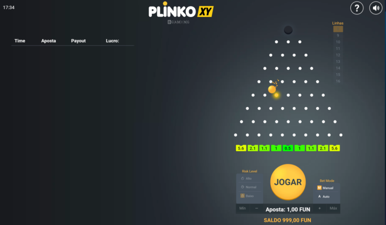 Tempo de jogo ideal no Plinko: quanto apostar por sessão?