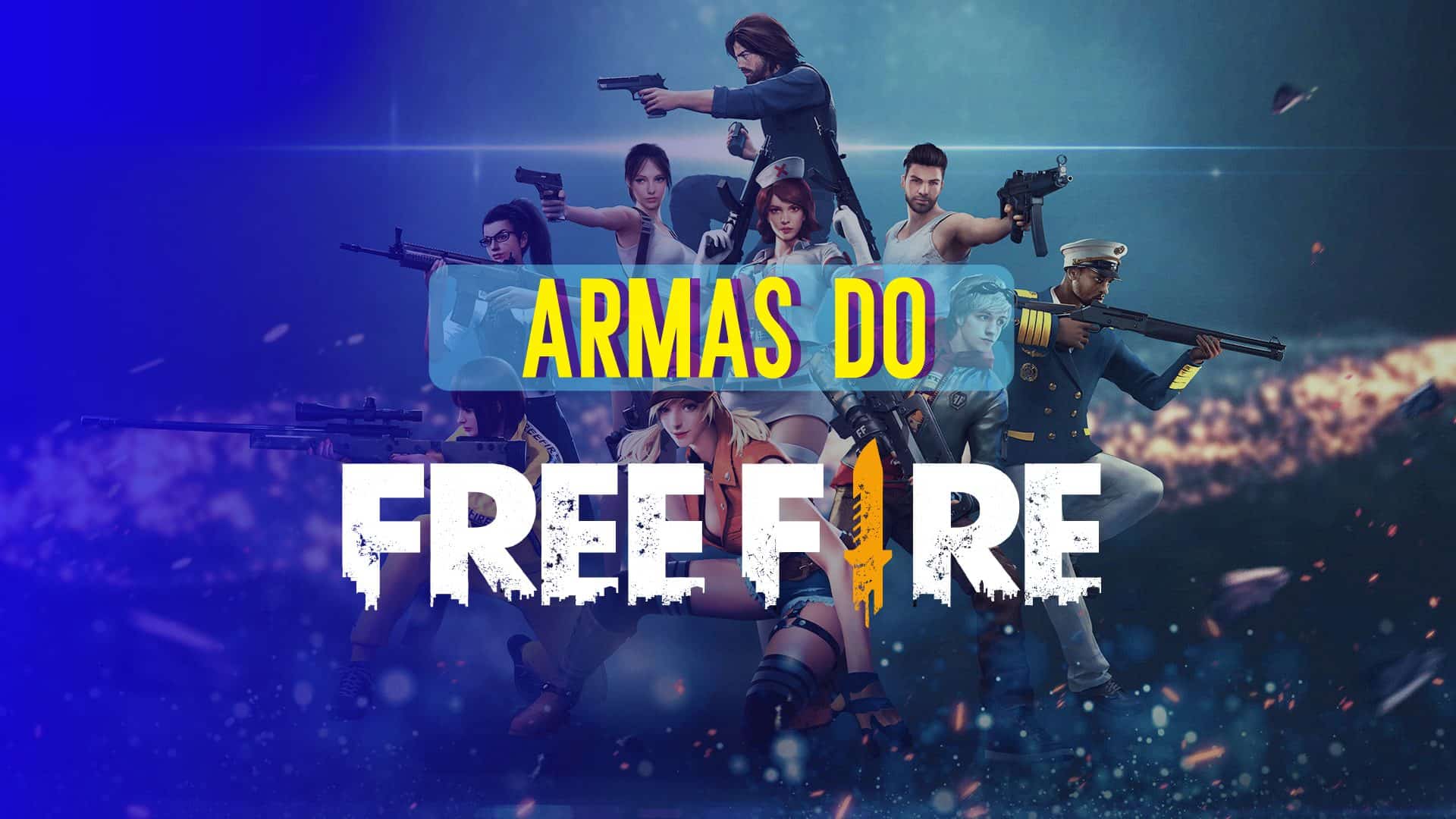 Vamos conferir as armas do free fire veja agora mesmo 